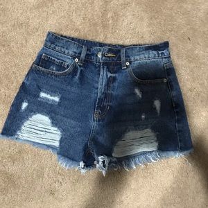 Jean shorts